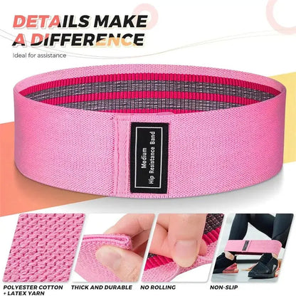 Resistance Bands Set – Elastic Fitness Bands for Workout & Training