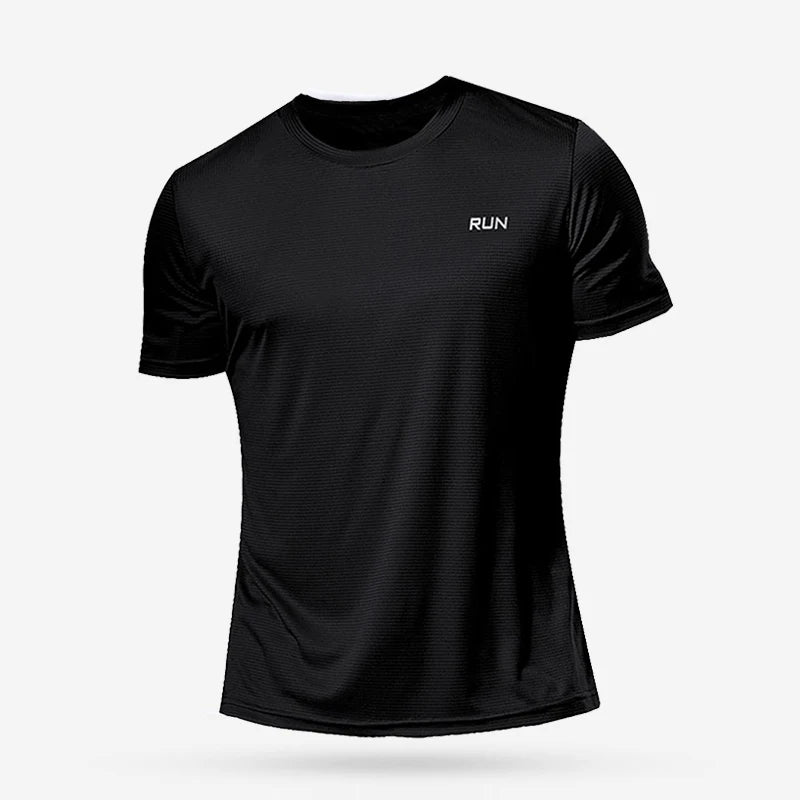 Men’s Quick-Dry Sports T-Shirt – Running, Soccer & Gym Compression Shirt