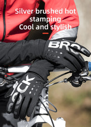 ROCKBROS glovesWaterproof Thermal Cycling Gloves – Touchscreen MTB & Motorcycle Gloves