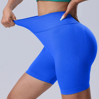 Women's Scrunch Butt Yoga Shorts – High-Waist Gym & Workout Wear
