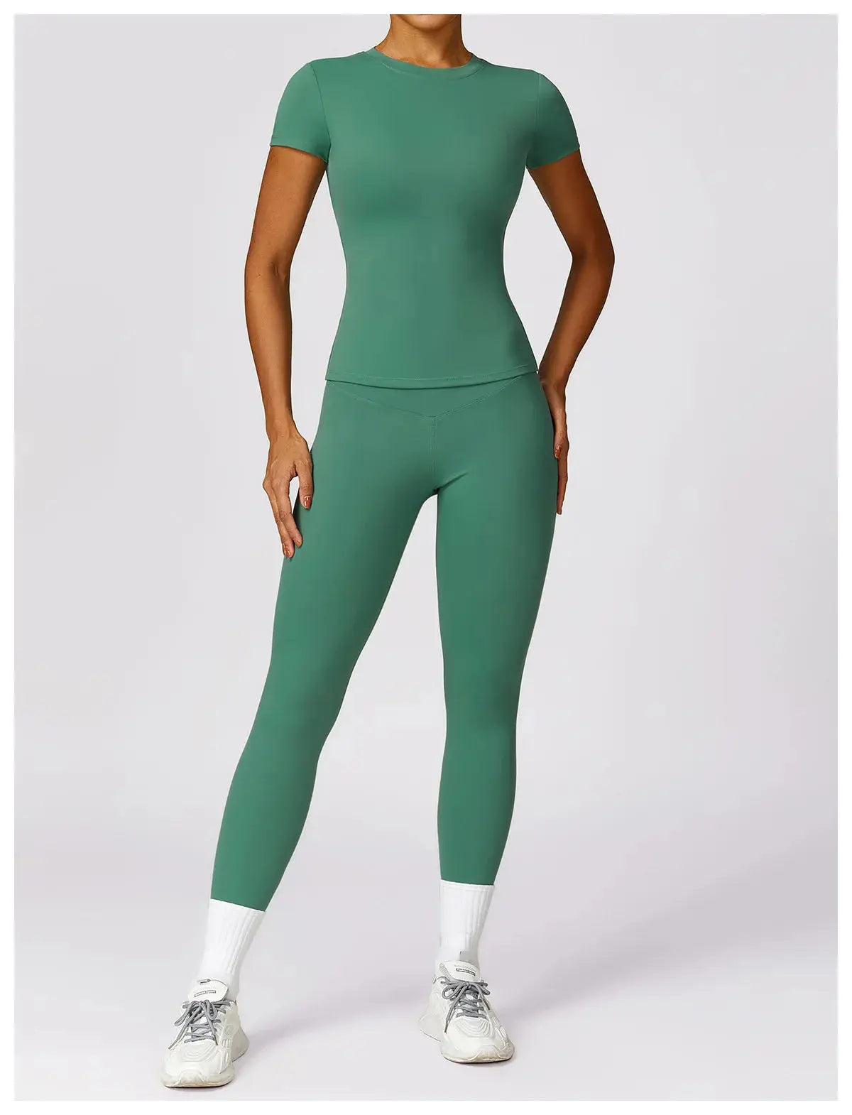 HGC Women’s Sports T-Shirt – Breathable Slim Fit Activewear Top
