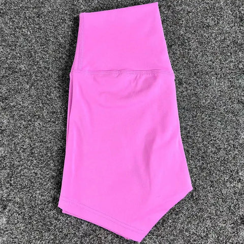 High-Waist Women’s Yoga Shorts – Tummy Control & Hip-Lifting 3-Point Fit