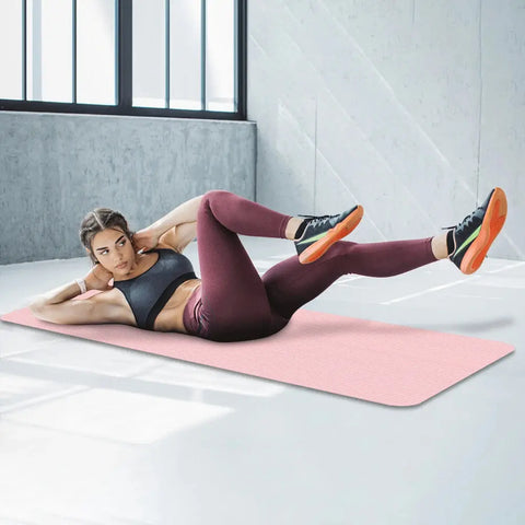 Non-Slip Yoga Mat – Thick Fitness & Exercise Mat for Home Gym