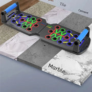 Foldable Push-Up Board – Portable Home Gym Chest & Core Trainer