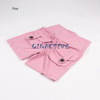 women's yoga shorts– High Waist Pocket Fitness Tights