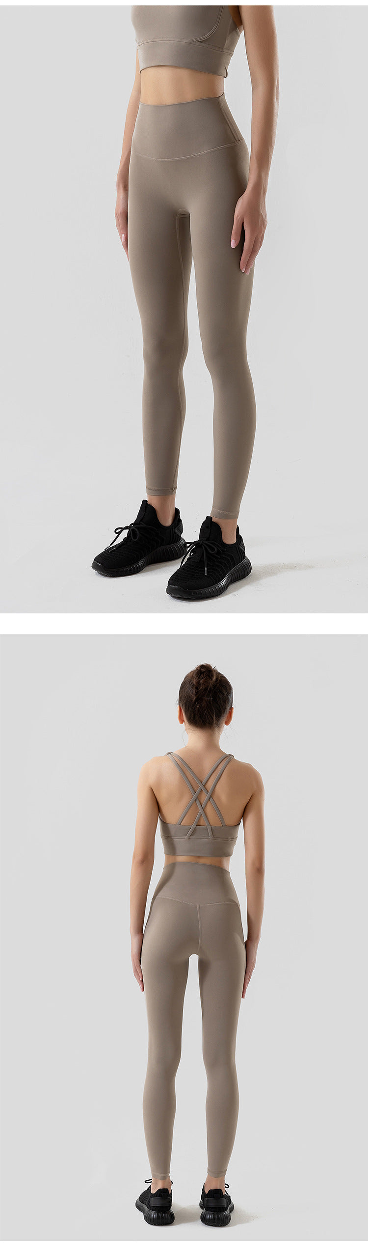 Women’s Yoga Sportswear Set – Fitness Leggings & Bra Top Outfit