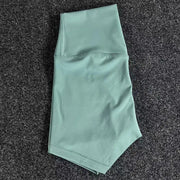 High-Waist Women’s Yoga Shorts – Tummy Control & Hip-Lifting 3-Point Fit