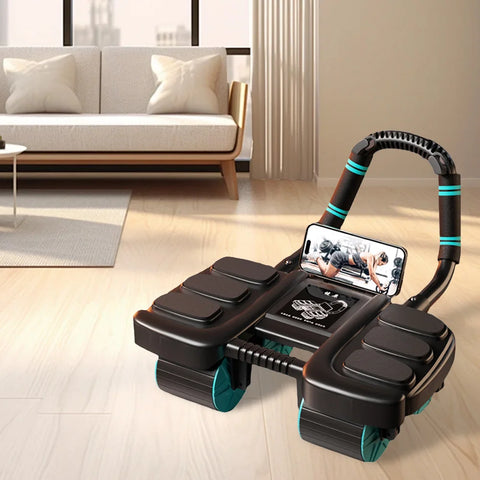 Ab Roller Wheel with 6-Elbow Support – Home Core Trainer