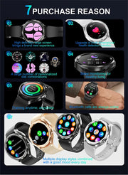 Galaxy Watch6 Classic 2024 GPS Smartwatch with Health & Bluetooth Call