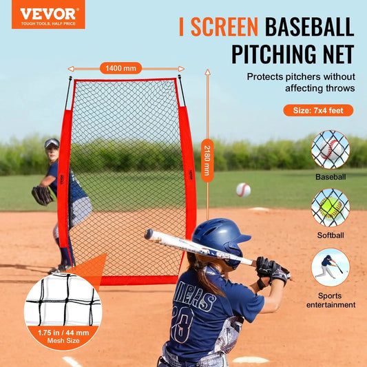 VEVOR Baseball Softball Batting Safety Screen