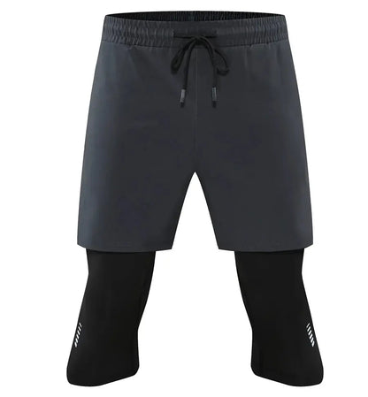 men's workout shorts – Quick-Dry Cropped Training Pants PeakPursuitFitness