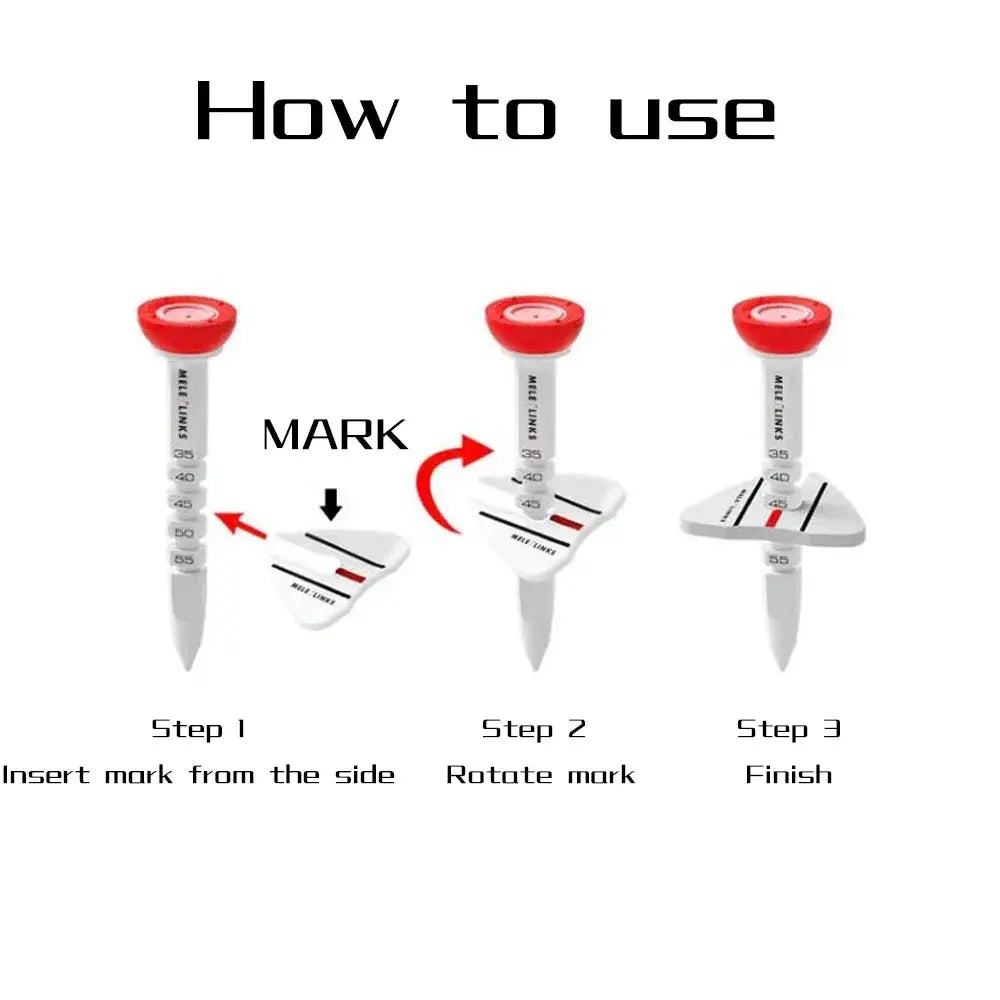 Height Adjustable Golf Ball Holder – Durable Tee Caddy & Golfer Gift PeakPursuitFitness