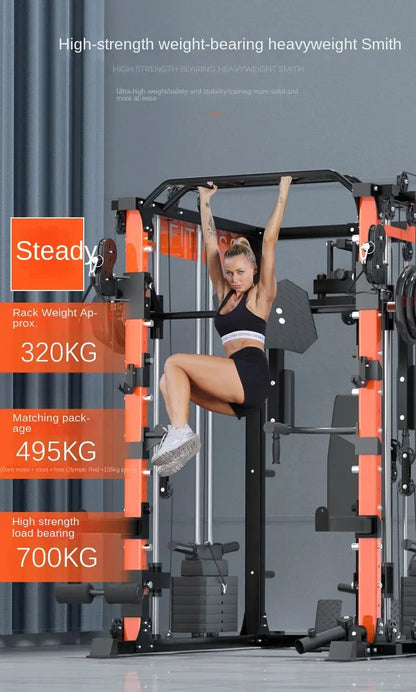 MIYAUP Smith Machine – Commercial Multifunctional Squat & Frame Trainer