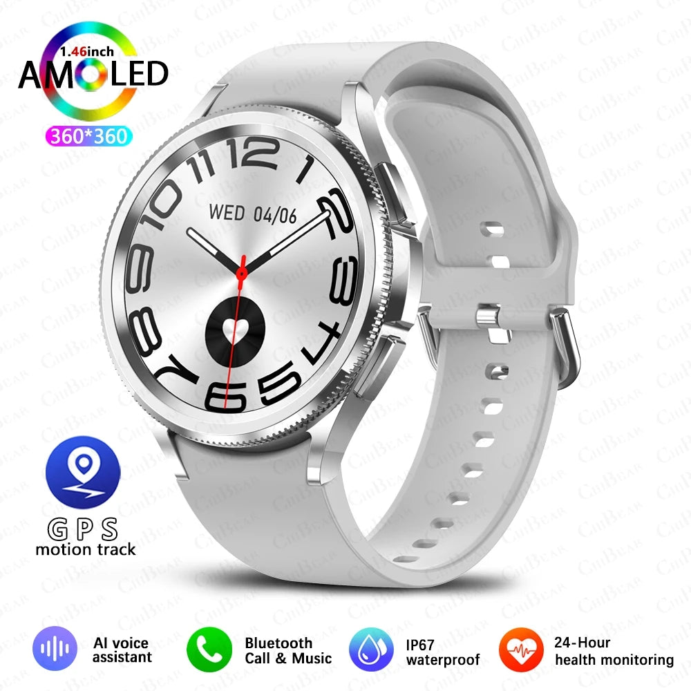 Galaxy Watch6 Classic – 2024 GPS Smartwatch with Health & Bluetooth Call
