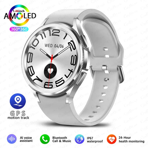Galaxy Watch6 Classic 2024 GPS Smartwatch with Health & Bluetooth Call