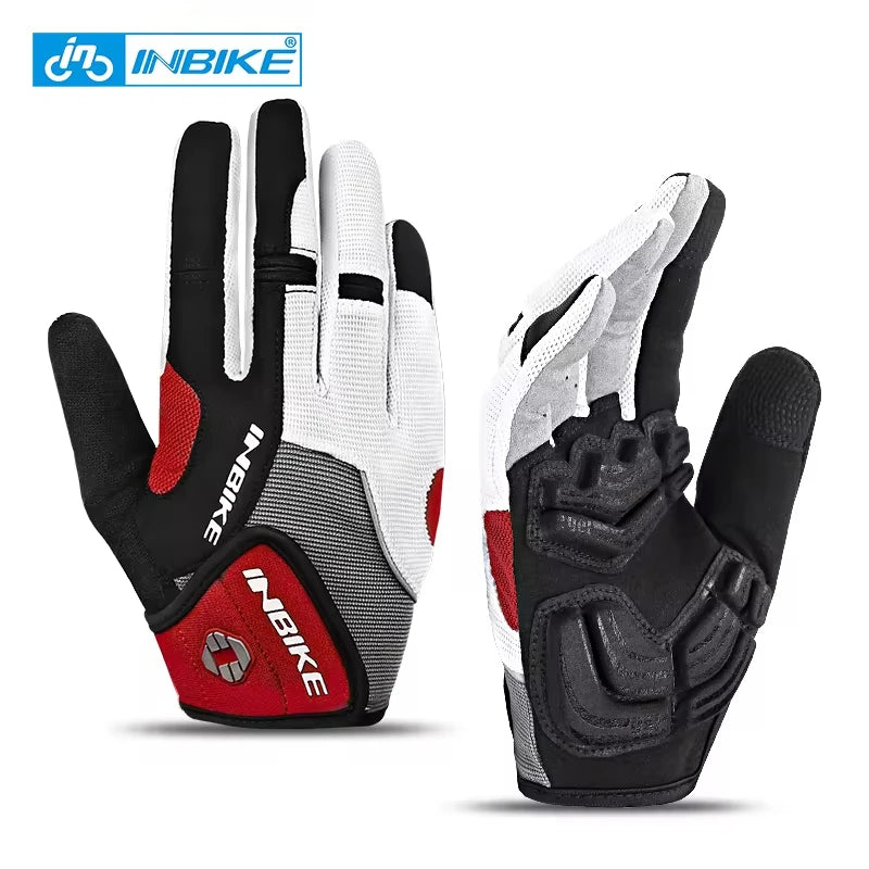 INBIKE Full Finger Cycling Gloves – MTB Touchscreen Bike & Sports Gloves