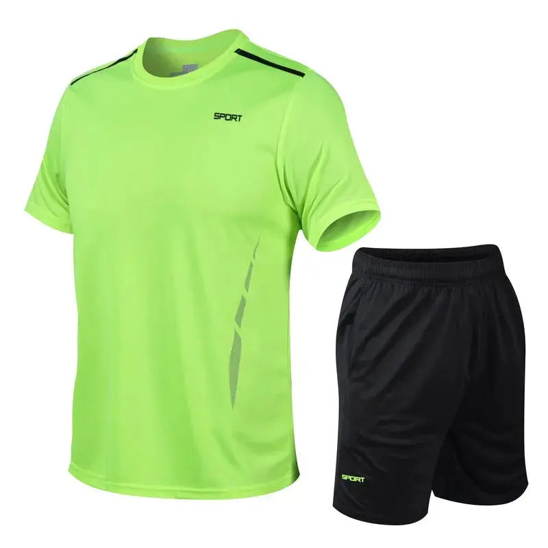 CHRLCK Men’s sports set – Breathable Outdoor Fitness Outfit
