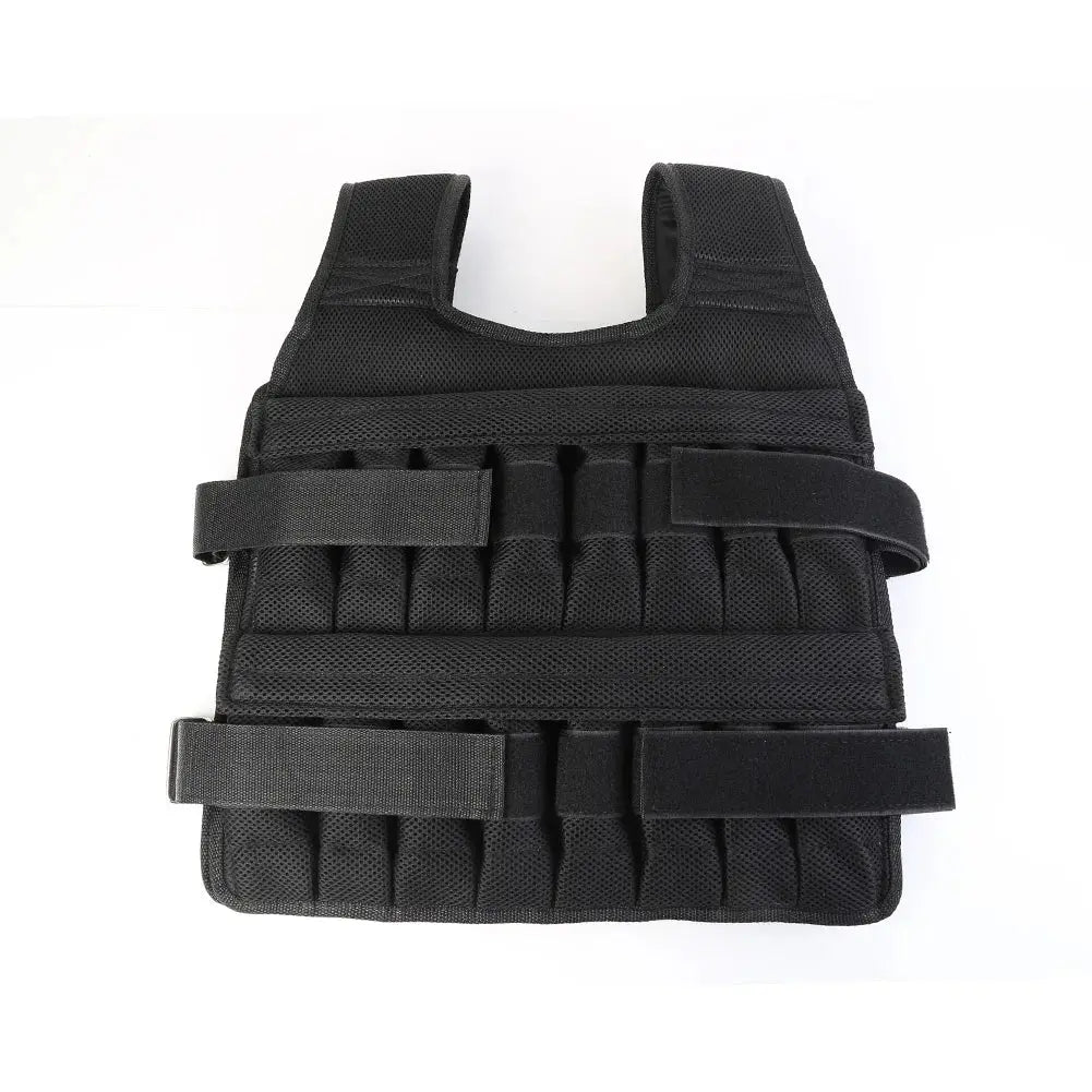 Adjustable Weighted Vest – 3/15/35kg Training Jacket for Running & Workouts