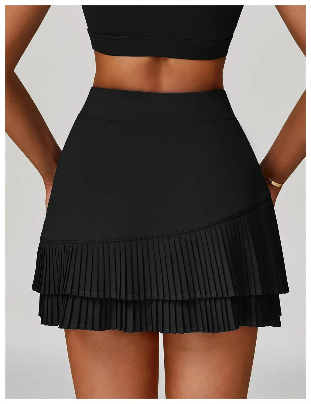 Women's tennis skirt– Sports & Workout Skort with Shorts PeakPursuitFitness