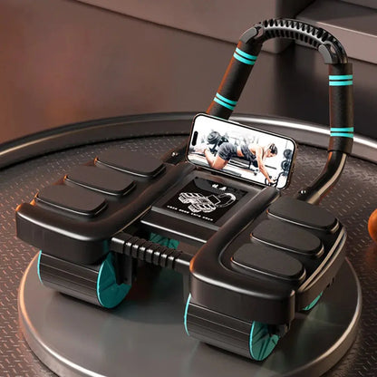 Ab Roller Wheel with 6-Elbow Support – Home Core Trainer PeakPursuitFitness