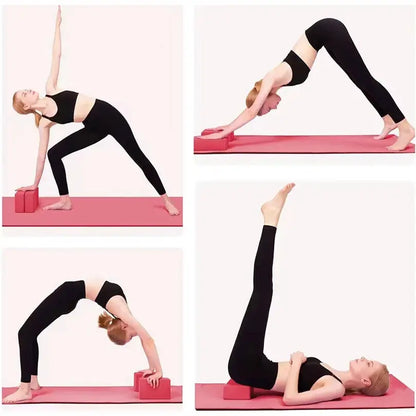 Yoga Blocks – EVA Foam Bricks for Pilates & Home Fitness