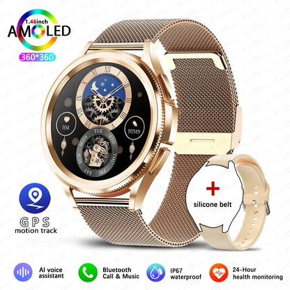 Galaxy Watch6 Classic 2024 GPS Smartwatch with Health & Bluetooth Call