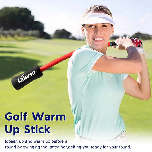 Golf Swing Trainer Aid – Flexibility, Tempo & Strength Warm-Up Stick PeakPursuitFitness