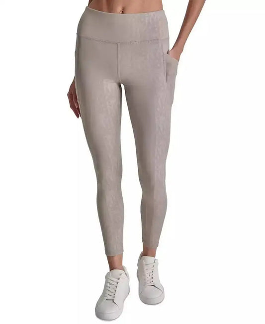 DKNY Women’s High-Waist 7/8 Fitness Tights