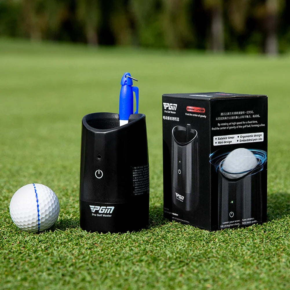 PGM Electric Golf Ball Liner – Alignment Marker & Gravity Center Finder