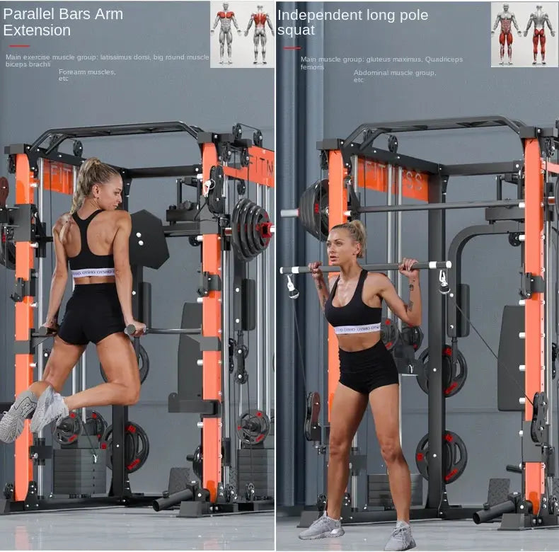 MIYAUP Smith Machine – Commercial Multifunctional Squat & Frame Trainer