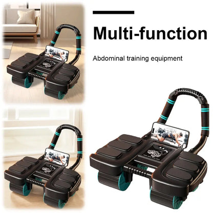 Ab Roller Wheel with 6-Elbow Support – Home Core Trainer PeakPursuitFitness