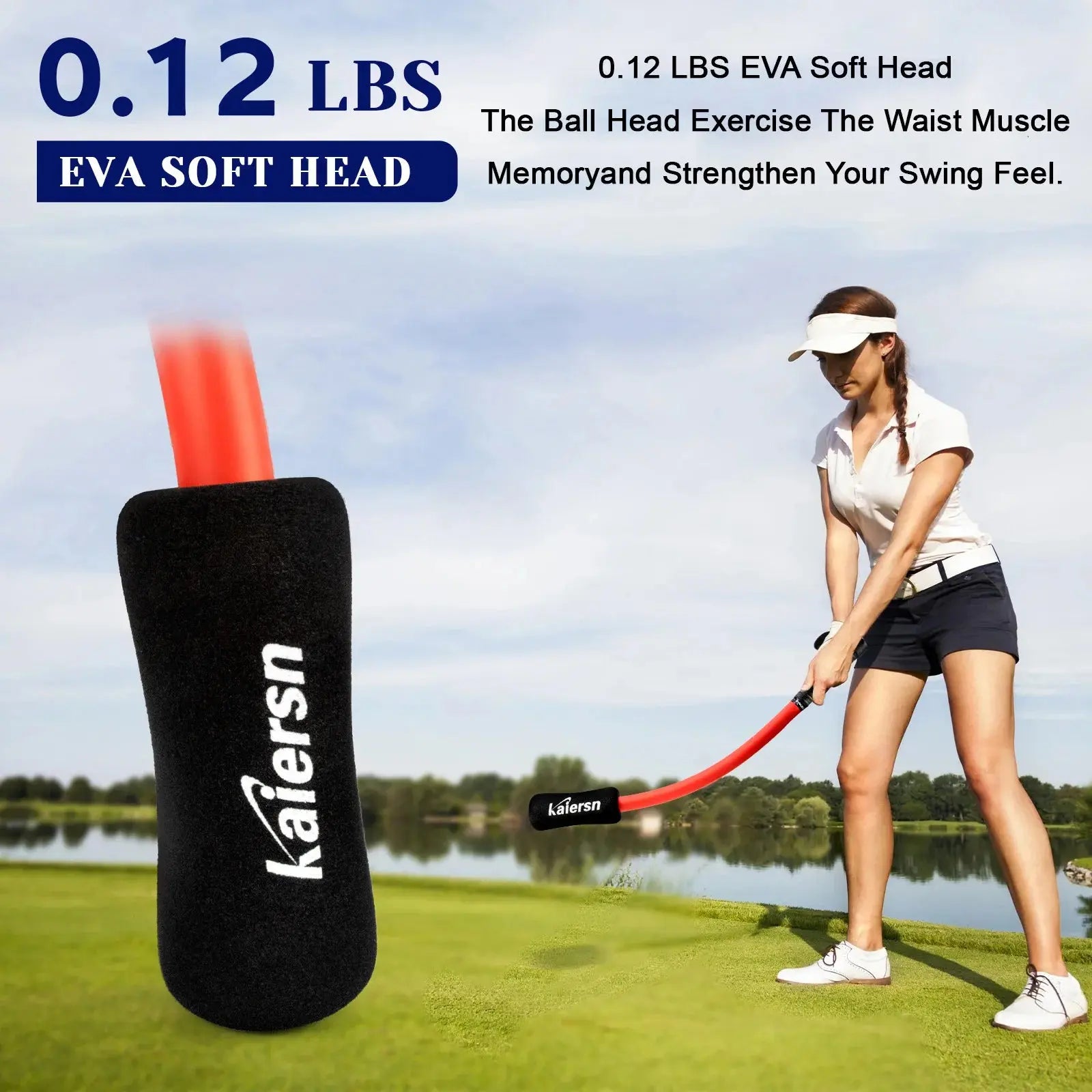 Golf Swing Trainer Aid – Flexibility, Tempo & Strength Warm-Up Stick PeakPursuitFitness