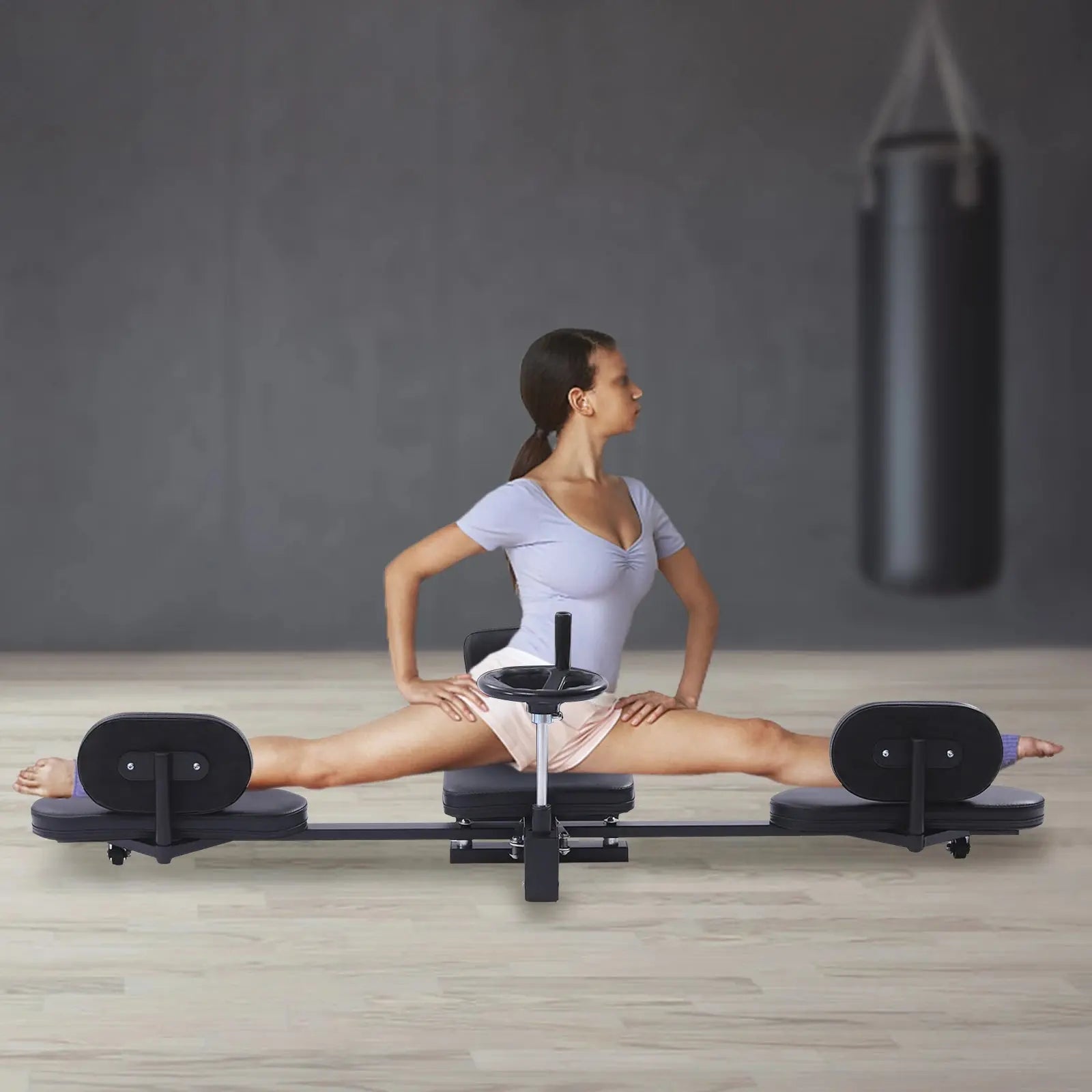 Heavy-Duty Leg Stretcher Machine – Flexibility Trainer for Yoga & MMA