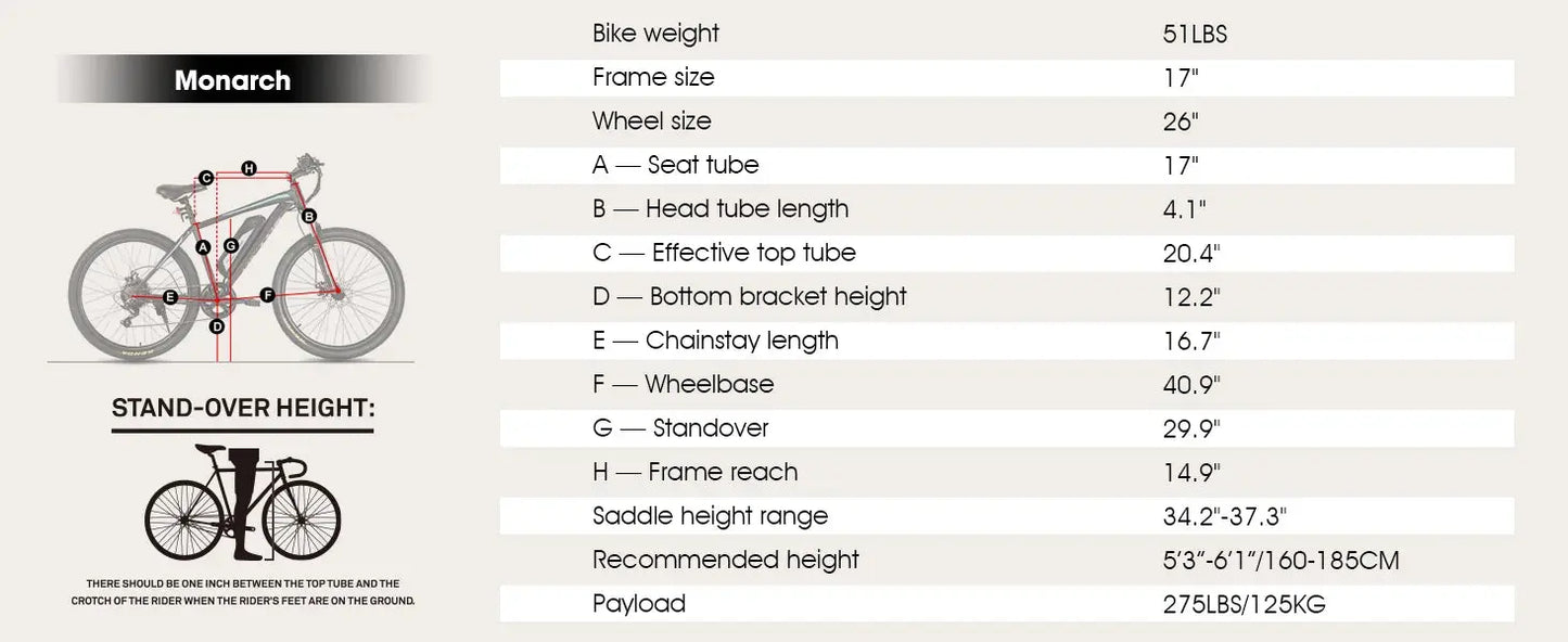 HILAND 26" Electric Mountain Bike – 500W Motor, 20MPH, Removable Battery PeakPursuitFitness