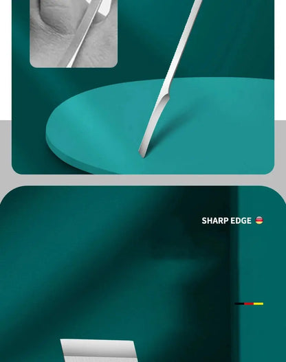 3-Piece Pedicure Knife Set – Professional Ingrown Toenail & Foot Care Kit