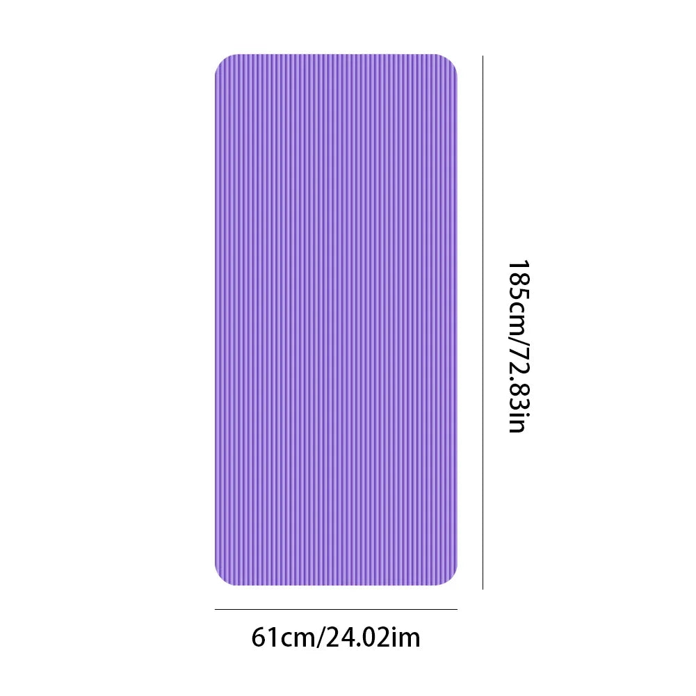 Non-Slip Yoga Mat – Thick Fitness & Exercise Mat for Home Gym