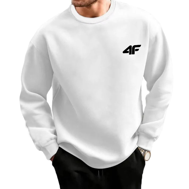Men’s Sports Tracksuit Set – Long Sleeve Sweatshirt & Joggers
