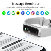 LIGE 1.1" AMOLED Smartwatch – Fitness Tracker for Men & Women
