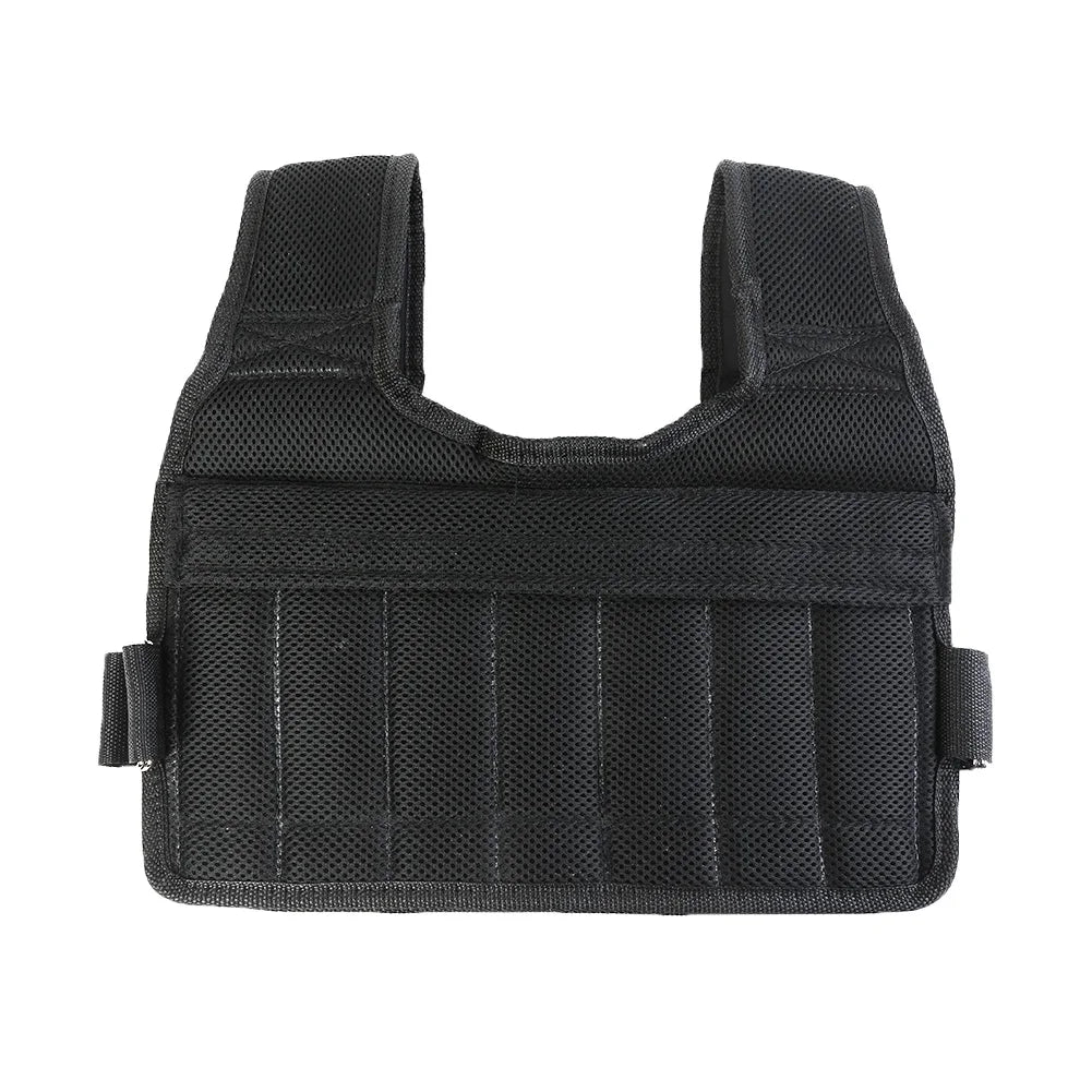 Adjustable Weighted Vest – 3/15/35kg Training Jacket for Running & Workouts