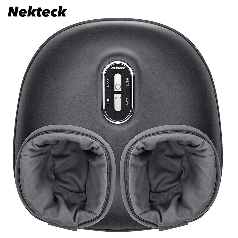 Nekteck Foot Massager – Shiatsu, Heat & Air Compression Therapy PeakPursuitFitness
