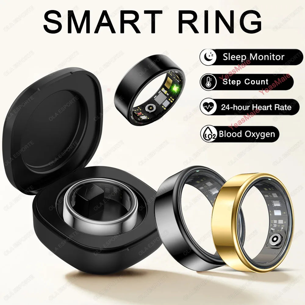 2025 Xiaomi Smart Ring – Heart Rate & SpO₂ Monitor, Waterproof Fitness Tracker