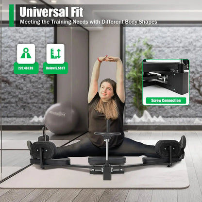 3-Bar Leg Stretching Machine – Heavy-Duty Flexibility Trainer (1.6m)
