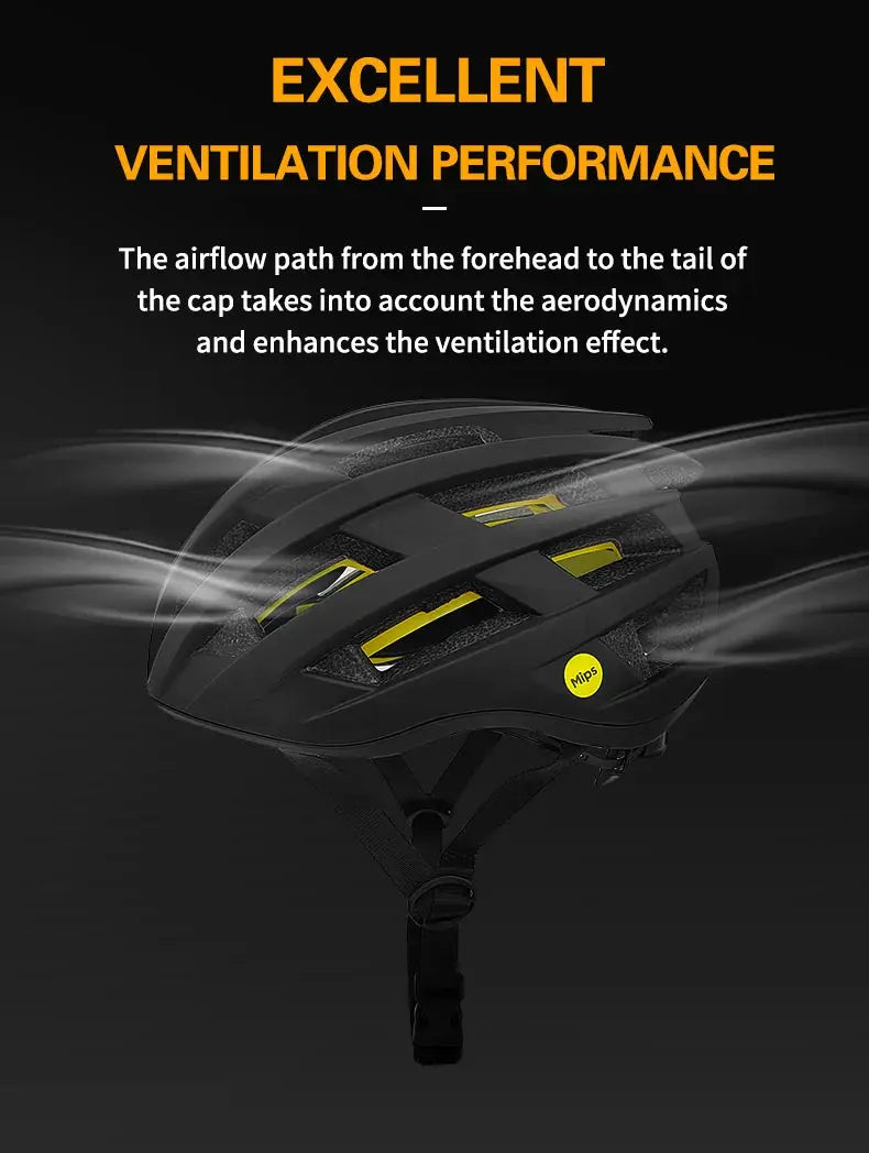 MOON MIPS Bike Helmet – MTB & Road Cycling Safety Helmet (54–61cm) PeakPursuitFitness