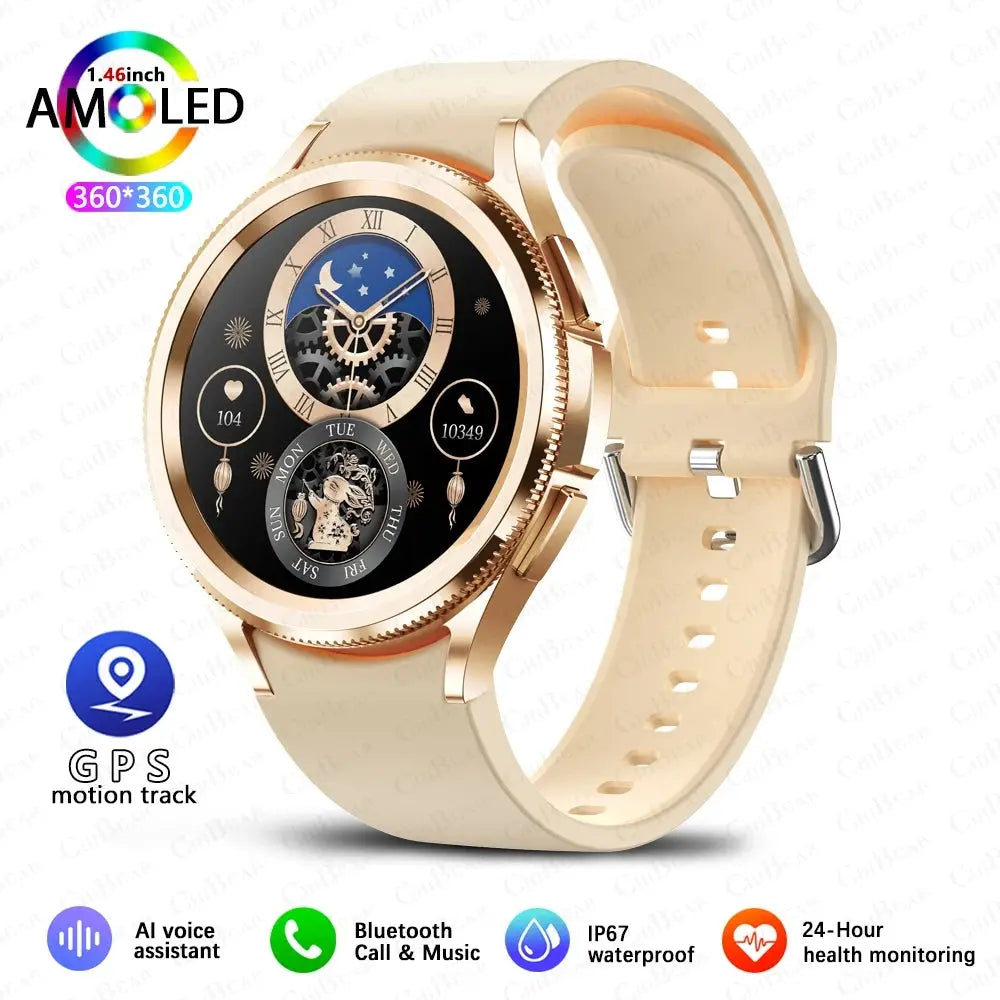 Galaxy Watch6 Classic 2024 GPS Smartwatch with Health & Bluetooth Call