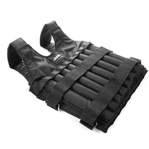 Adjustable Weighted Vest – 3/15/35kg Training Jacket for Running & Workouts