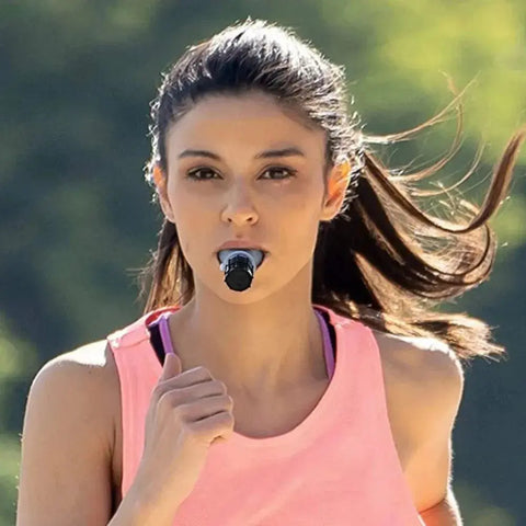 Breathing Trainer Respirator – Silicone Lung Exerciser for Fitness & Altitude Training