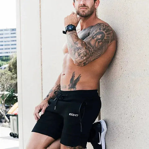 2024 Men’s Sports Shorts – Zip Pocket Fitness & Running Joggers