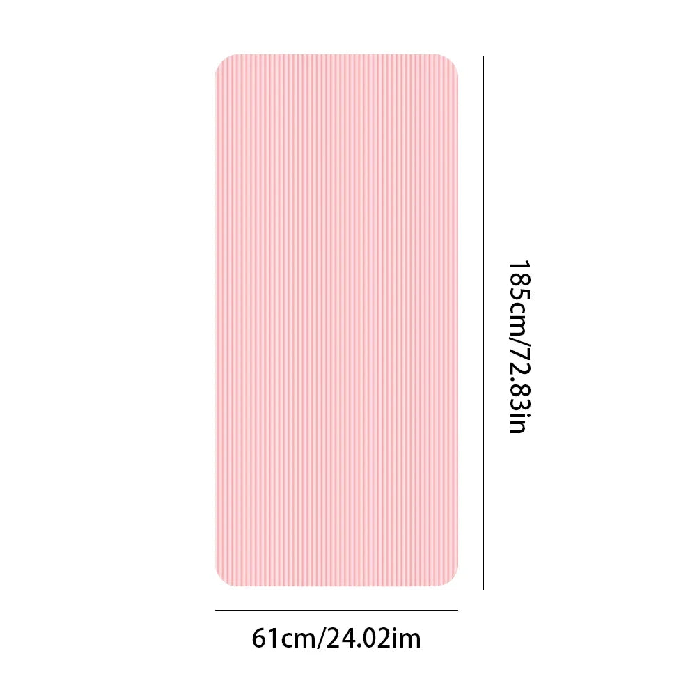 Non-Slip Yoga Mat – Thick Fitness & Exercise Mat for Home Gym