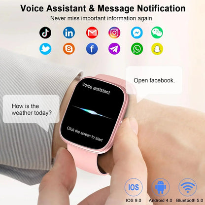 1.91" Smart Watch with Call & Fitness Tracking