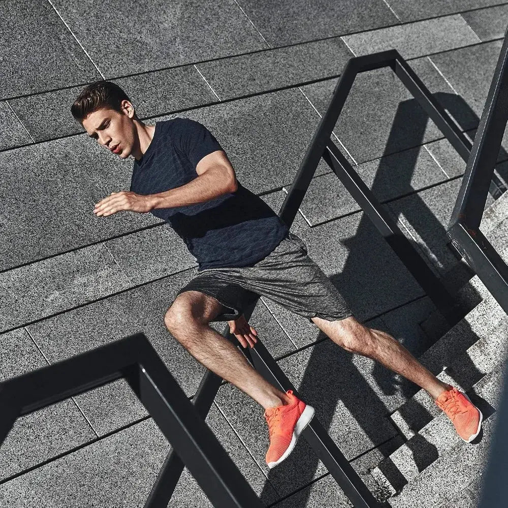 Men’s Quick-Dry Athletic Shorts with Pockets